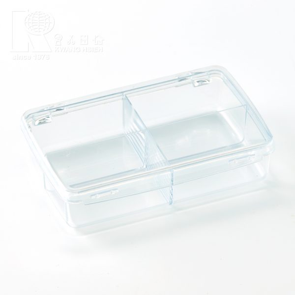 flat plastic box