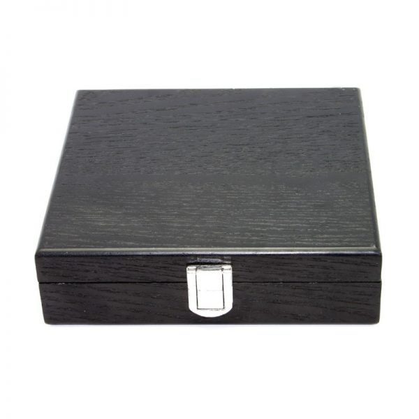 black wooden box